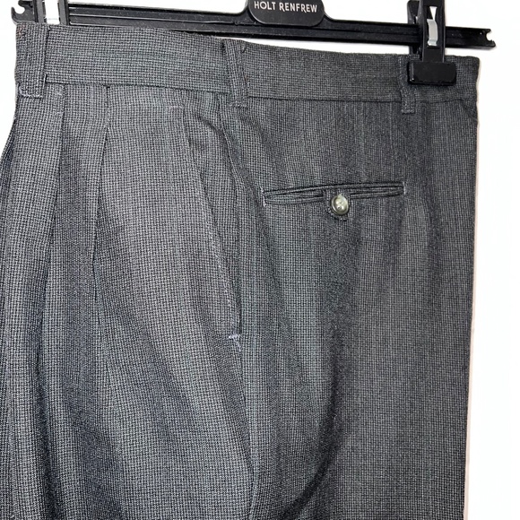 Vintage Christian Dior - Cropped Grey Pleated Trouser Men's 36R - 80% OFF SALE! - Picture 5 of 8